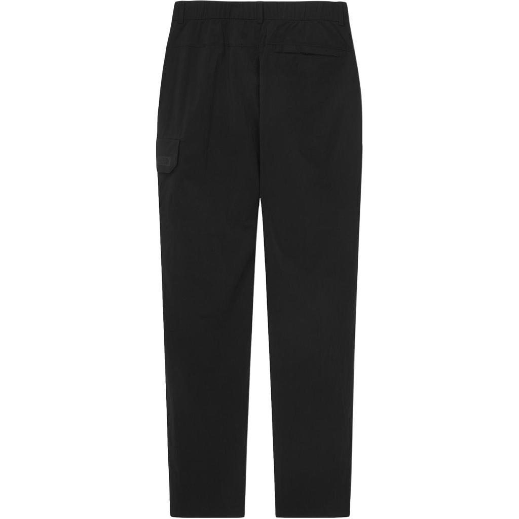 The North Face Zippered Tapered Solid Casual Pants Men pants Black NP6NR15A