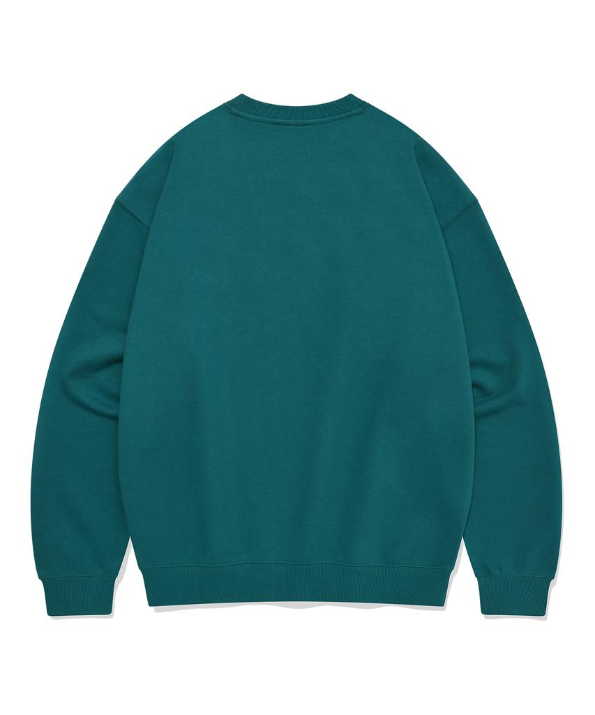 COVERNAT C Logo Sweatshirt Turquoise
