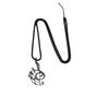 Lightweight Treble Clef Necklace Hollow Design Musical Note Charm Pendant Jewelry  Music Lovers