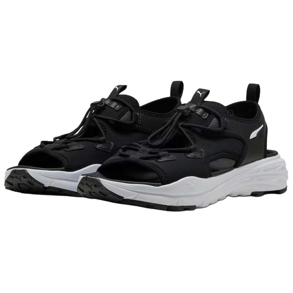 Puma Hypnotic Sandal Unisex Black White Sandals 401653-02