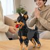 monolife Mini Doberman 957 Pieces Micro Adult 3D Puzzle Kit + Building Block Set