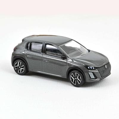 NOREV 1/64 Peugeot 208 2024 Selenium Grey Miniature Car