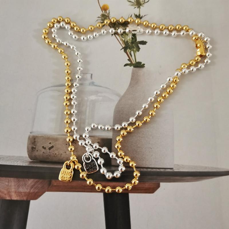 

Круглое ожерелье из бисера посеребренные украшения для девушки