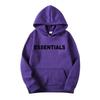 Unisex Oversized Hoodie With Front Letter Print Cotton Sweatshirt Fall Casual Wear