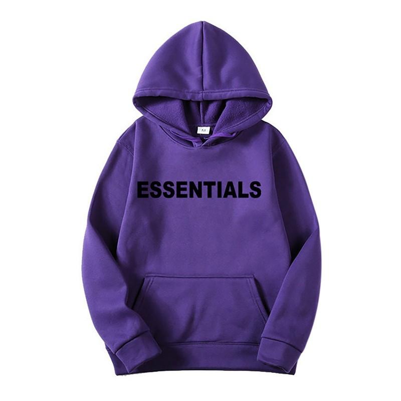Unisex Oversized Hoodie With Front Letter Print Cotton Sweatshirt Fall Casual Wear