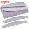 Xiaomi 12pcs Professional Manicure Set: 100/180 Grit Nail Files and Buffers, Double-Sided Emery Boards for Acrylic Nails