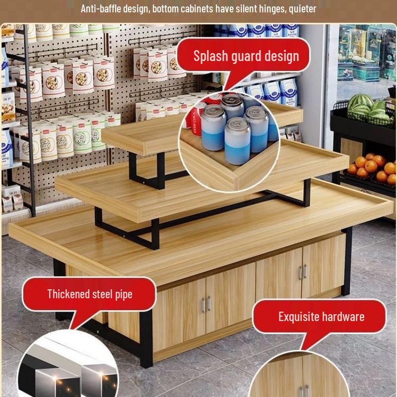 Multi-functional Display Rack for Snacks, Shoes, and Stationery in Supermarkets and Baby Stores