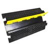 3-Channel Rubber Cable Protector Ramp