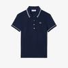 Lacoste Women's Slim Fit Piping Detail Polo Shirt DF5284-56G3UI