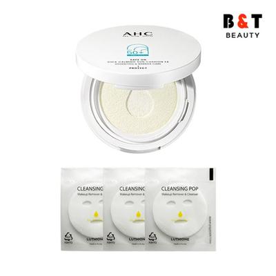 Safe On Cica Calming Sun Cushion Original 25g + Sapone Portatile 3 Fogli Stagione 8 Pak Se-ri Sun Cushion