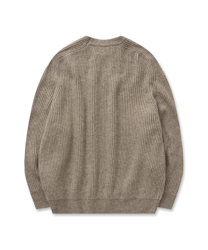 Pilpeu Basic Crewneck Knit 32(Oatmeal)
