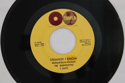 7-Zoll-Schallplatte MARVELETTES - Strange I Know / Too Strong To Be S T54072 Tamla 1962 US Soul/Funk Gebraucht