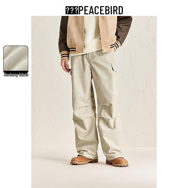 

PEACEBIRD MEN Corduroy Parachute Cargo Pants 35