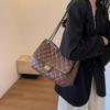 2024 New Fashion Diamond Chain Bag Single Shoulder Diagonal Bag Explosive Women's Temperament Bag Hobo Bag