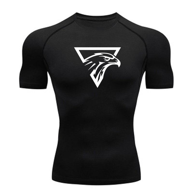 Men's Compression Athletic T-Shirt, Quick Dry Breathable Spo