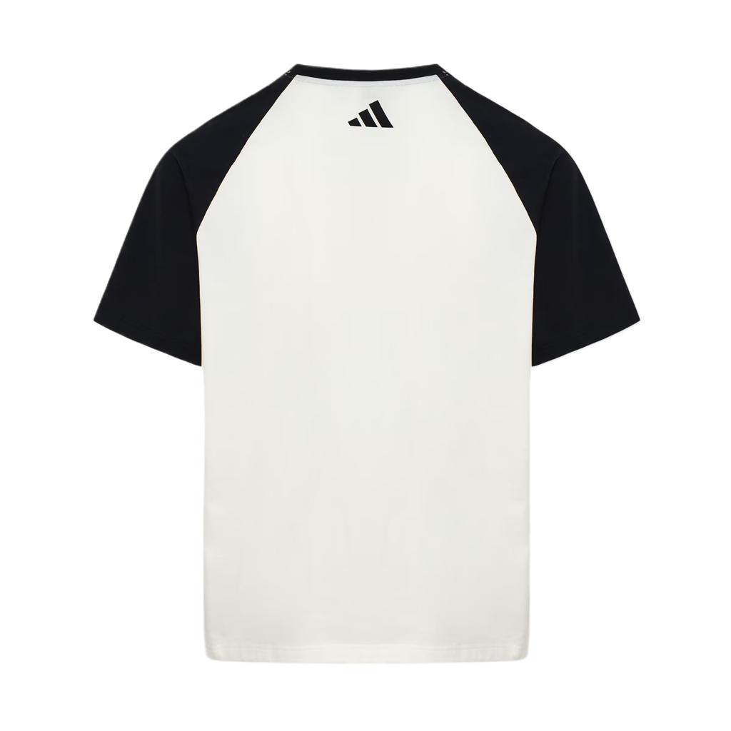 Adidas Color Block Raglan Sleeve T-Shirt Unisex Tops KX0518