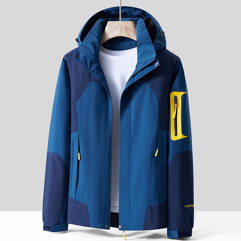 Outdoor Thin Windproof Waterproof Jacket Men's Spring and Autumn Single-layer Couple Mountaineering Jacket Women's Loose Jacket