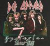 Maglietta Uomo Vintage Def Leppard Hysteria 88 Cotone Nera Tutte le Taglie A078