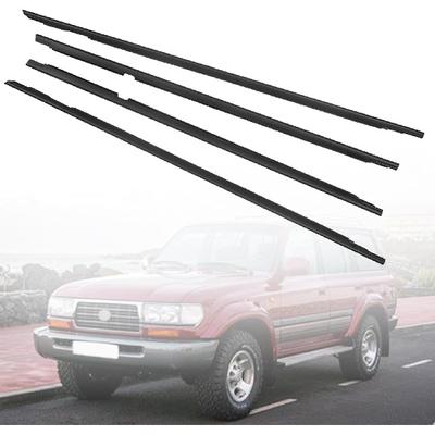 Burlete para puerta y ventana, cinturón de sellado compatible con Toyota Land Cruiser 1991-1998, Lexus LX450 1996-1997, reemplazo:75710-60021 75720-60021