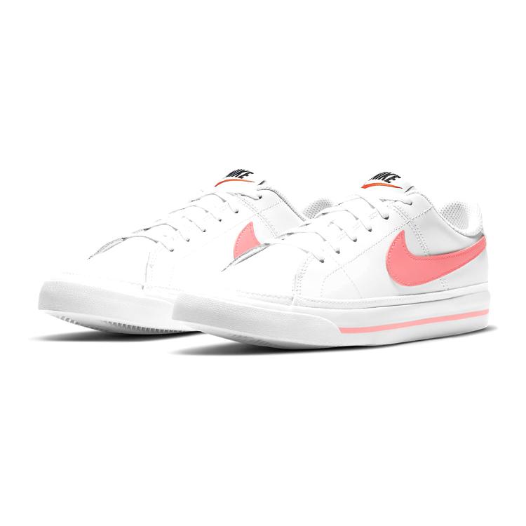 New Nike Court Legacy 'White Sunset Pulse' Gs DA5380-103