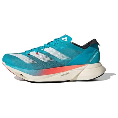 Adizero Adios Pro 3 Lucid Cyan Unisex Spor Ayakkabı Mavi Bulut Beyazı Parlak Kırmızı ID8468