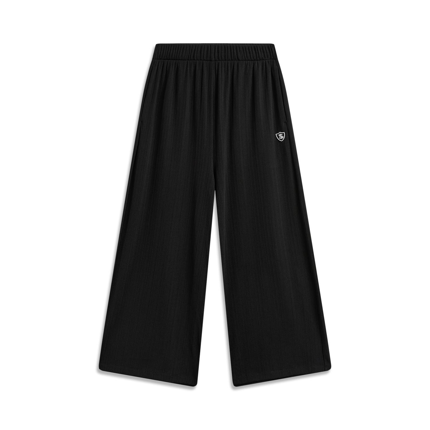 Li Ning Sports Life Collection Knitted Sweatpants Women s AKLW356-1 M