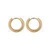 Boucles d'oreilles créoles colorées en acier titane pour hommes et femmes - Manchettes d'oreilles tendance été 2022