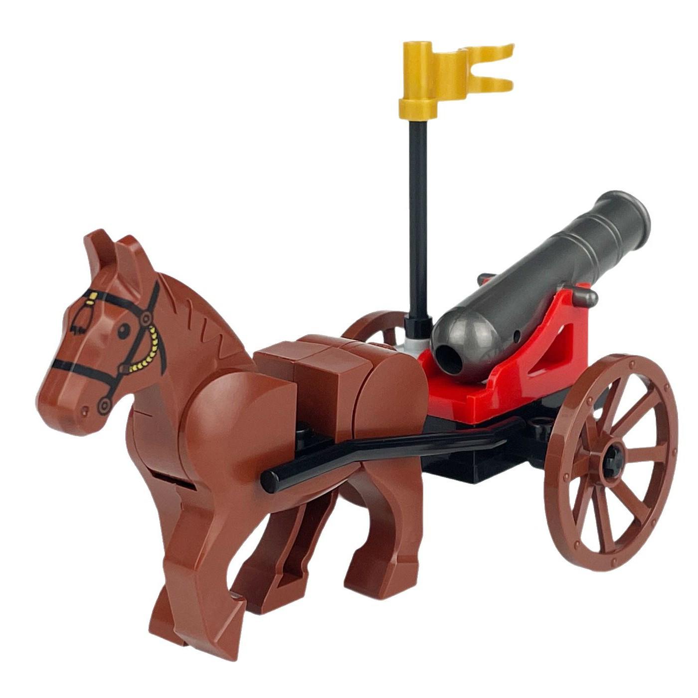 Набор Минифигурок и Колесницы Династии Цин - Совместим с Деталями Lego