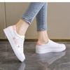 Dámské tenisky Módní prodyšné ploché boty Dámské boty s měkkou podrážkou na chůzi Vulkanizované boty Dámské ležérní tenisky