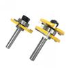 8-Shank Three-Tooth T-Type Tungsten Steel Mortise & Floor Woodworking Milling Cutter