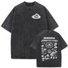 Vintage Gewaschen Rawayana Donde Es El After Album Druck T-Shirts Herren Damen Fans Lockere Kleidung Mode Kurzarm T-Shirt
