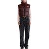 THE NORTH FACE Vests Women's Brown Stand Collar Moderate Other Unisex NV1DP80L