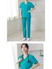 Unisex Short-Sleeve Surgical Gown and Long-Sleeve Workwear Scrub Set - Polyester/Cotton Blend