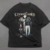 Y2K Pattern T Shirt, Crystal Castle Pattern T Shirt, Gothic Clothing Men's T Shirt, Summer New Unisex T Shirt