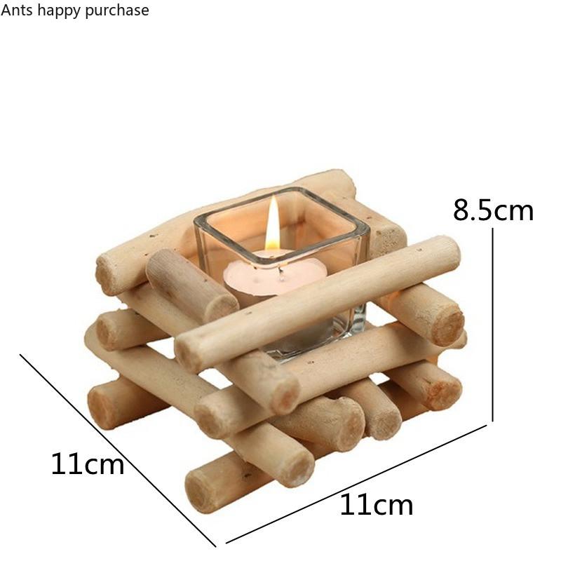 

Подсвечник ручной работы из дерева, подсвечник для обеденного стола, подставка для свечи, свадебный декор, подсвечник для ужина при свечах