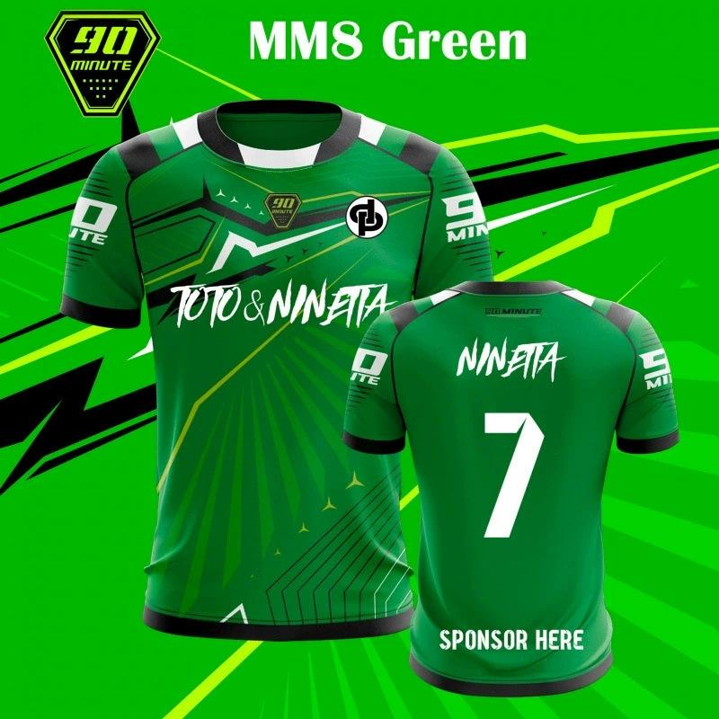 Nuova maglia da calcio Omerta tedesca, maglia da allenamento da uomo stampata, maglietta sportiva traspirante con scollo a girocollo