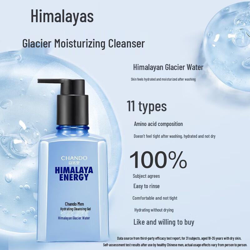 CHANDO Men's Himalaya Glacier Moisturizing Skincare Set