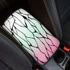 Eaby Butterfly Leopard Print Personality, Car Polyester Armrest Cover, Car Armrest Box Armrest Pad