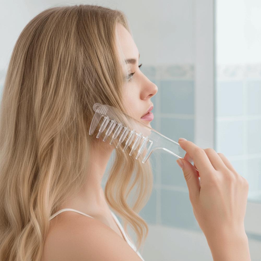 Multi-Function Hair Firming Applicator Anti-Frizz Massage Guide Liquid Comb Barber Shop Salon