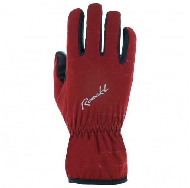 Велосипедные перчатки Roeckl Karleby (красный) EU 5