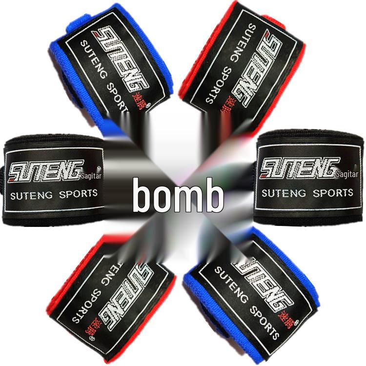 Sagitar 2.5m Elastic Boxing Hand Wraps, Sanda Combat Cloth Guard Straps.