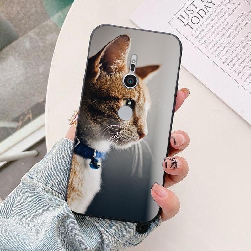 For Sony Xperia XZ1 XZ2 XZ4 Phone Case astronaut Cartoon Silicone Back Cover For Sony XZ2 XZ 4 2 1 X XA2 XA3 Plus Funda Coque