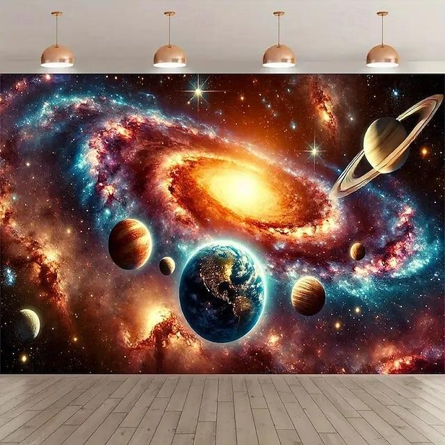 Fantasy Tree House Wall Tapestry 75x100 чёрный