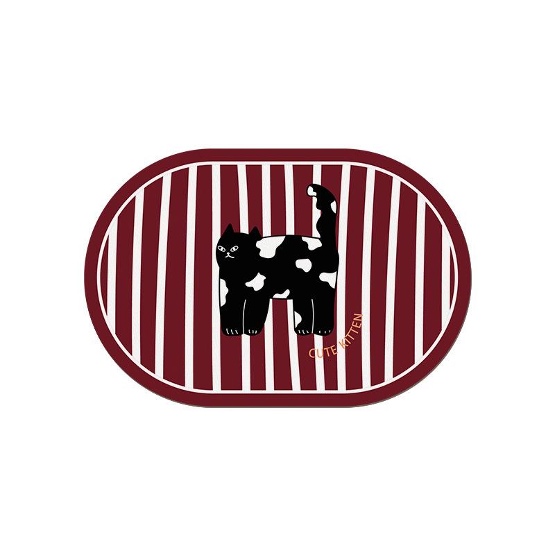 Bathroom Absorbent Diatom Mud Mat Bathroom Quick drying Anti slip Foot Pad Toilet Dirt resistant Wear resistant Floor Mat