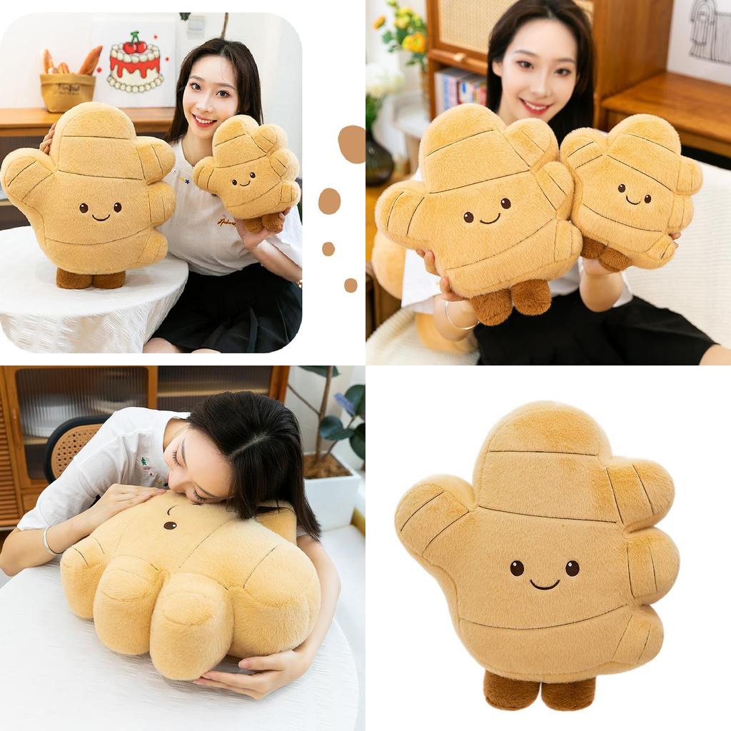 Plüsch Ingwer Spielzeug mit niedlichem Cartoon-Design für Kinder und Sammler