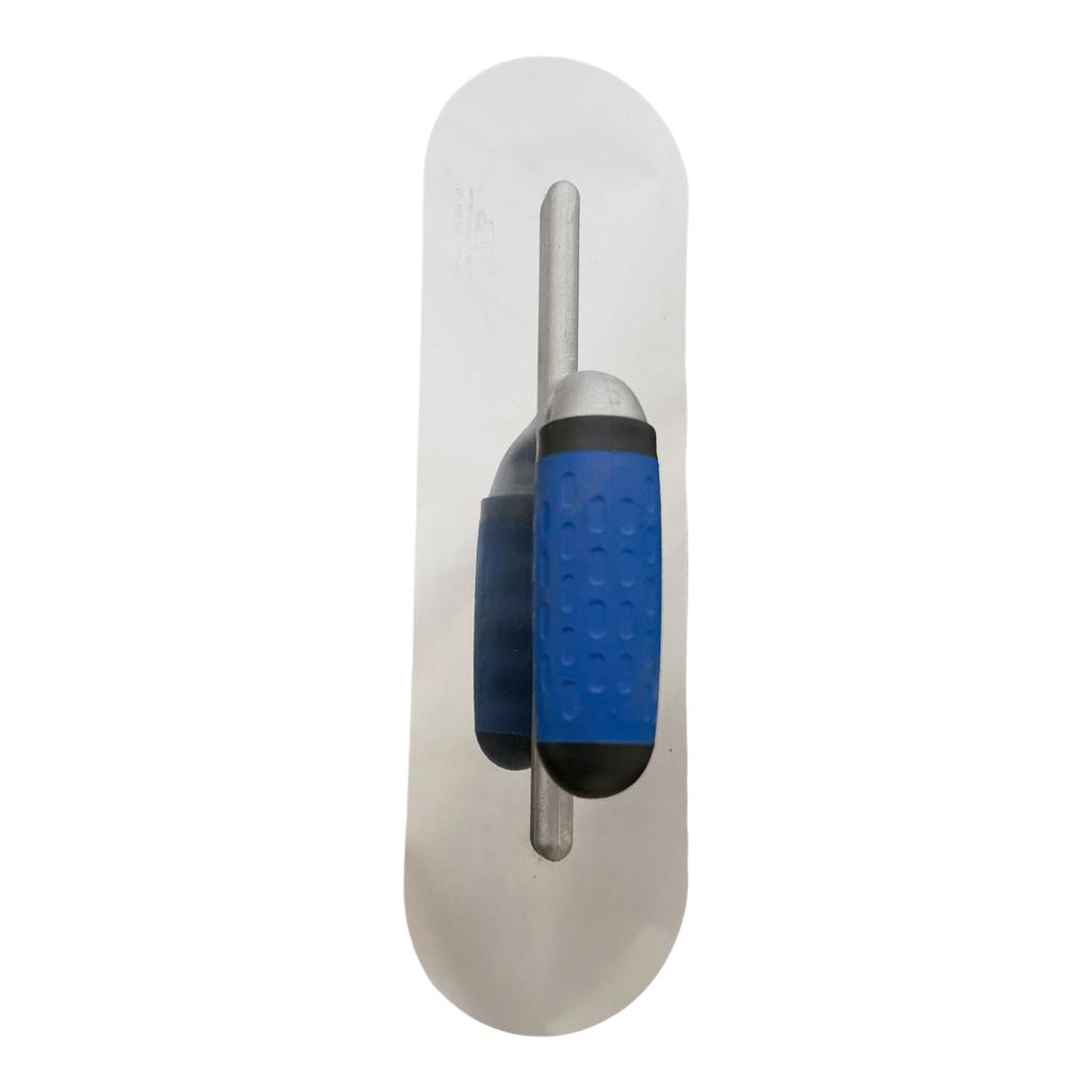 Stainless Steel Rounded Edge Trowel Drywall Tool For Smooth Plastering Ideal For Professional Masons And DIY Enthusiasts