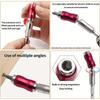 1/4"" Hex Magnetic Ring Screwdriver Bits Drill Hand Tools Drill Bit Extension Rod Quick Change Holder