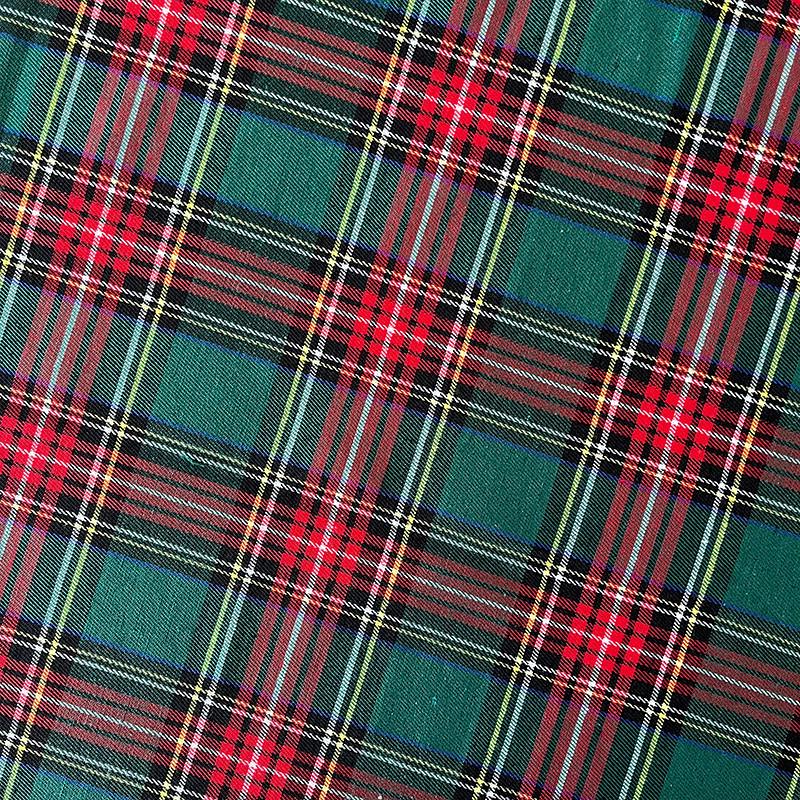 Retro Plaid Christmas & New Year Tablecloth - Internet Celebrity Photo Prop & Decoration