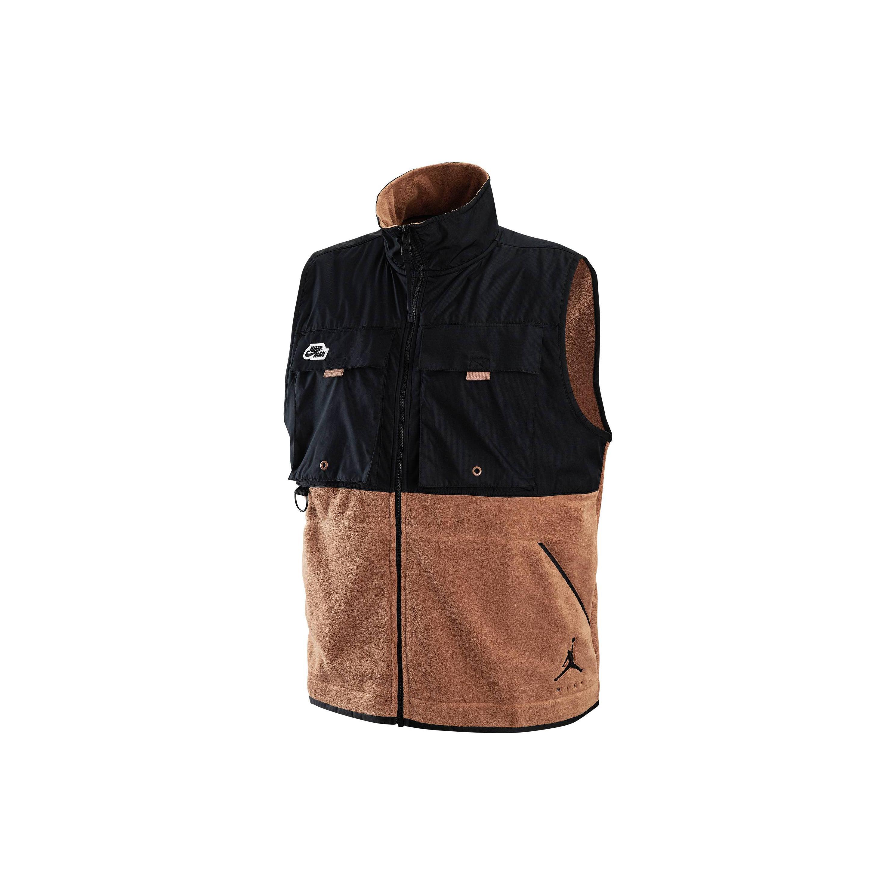 Jordan Jumpman Vests Men`s Brown Stand