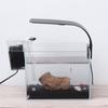 X5 Ultra Thin LED Aquarium Light Waterproof Clip-on Fish Tank Lamp Eu Plug Blue White Light Enhance Photosynthesis Promote Plant